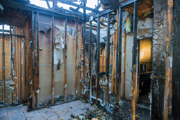 Professional Soot Cleanup technician working in Jackson, NJ